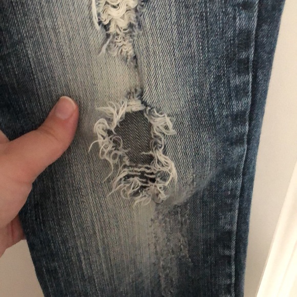 Bootlegger Dreyfus Ankle Jeans 29 Waist Smoke Free - Picture 10 of 11